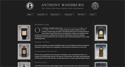 Desktop Screenshot of anthonywoodburn.com