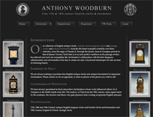 Tablet Screenshot of anthonywoodburn.com